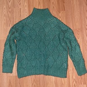 Zara girls quilted crop 3/4 sleeve sweater